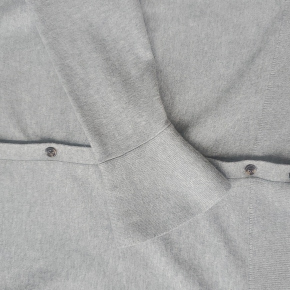 Ann Taylor light grey cardigan - Picture 2 of 5
